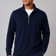 Buki Cinqo Travel Half Zip - Navy